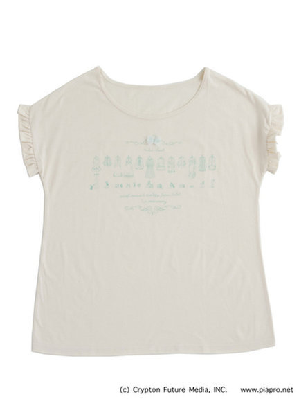 【初音ミク】1anniverseryガーリーTシャツ アースミュージック&エコロジー
