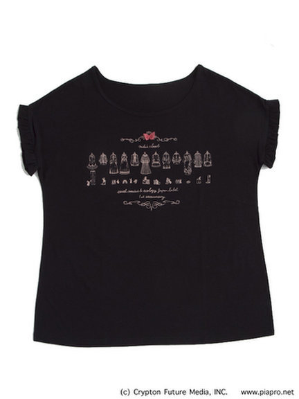 【初音ミク】1anniverseryガーリーTシャツ アースミュージック&エコロジー