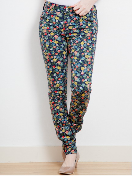 リバティプリント×earth スキスキスキニー（EdenhamLIBERTY）