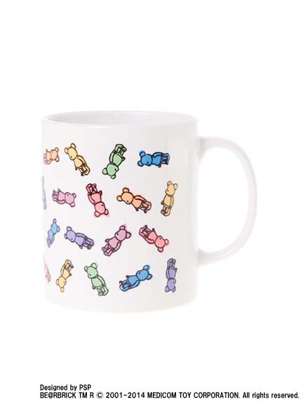 BE@RBRICK×earth マグカップ