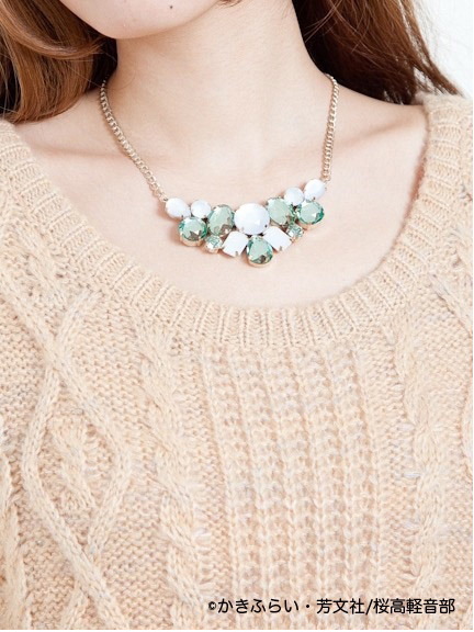 【けいおん！】澪×earth ビジューネックレス