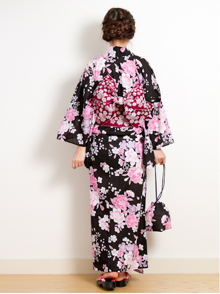 アース さくら浴衣