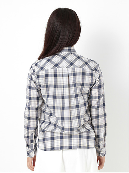 【シャキシャキシャツ】カジュアルチェック