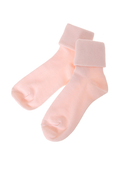 earth 折り返しカラーソックス