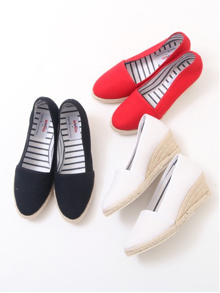 Anvesa×earthウェッジサンダル