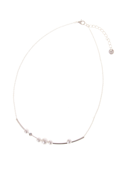 パイプパールネックレス