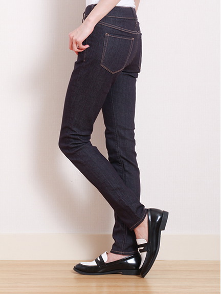 【スキスキスキニー】デニムライクスキニーパンツ