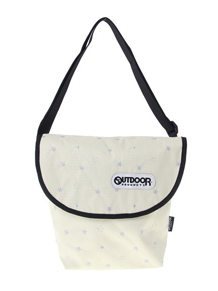 OUTDOOR星刺繍メッセンジャー