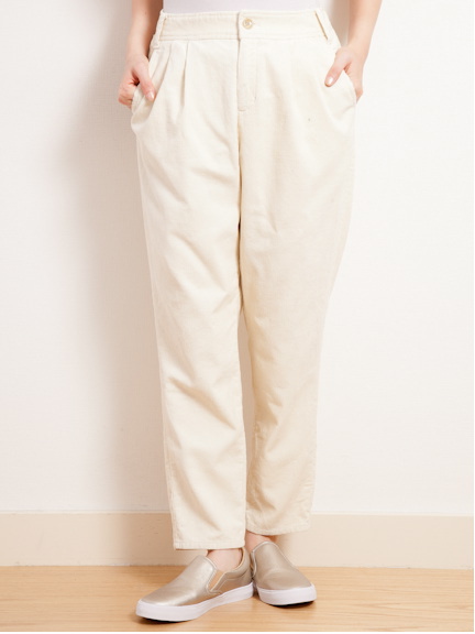 コーデュロイロングパンツ