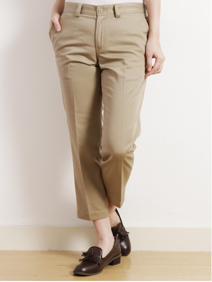 Dickes×earthスリムチノパンツ