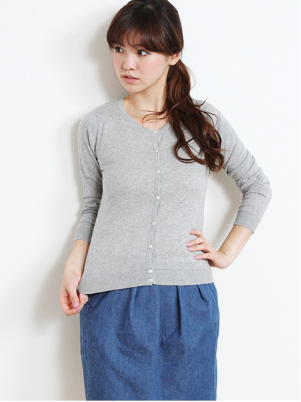 ベーシックカーディガン