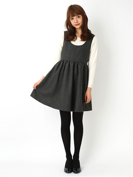 フィット&フレアーワンピース
