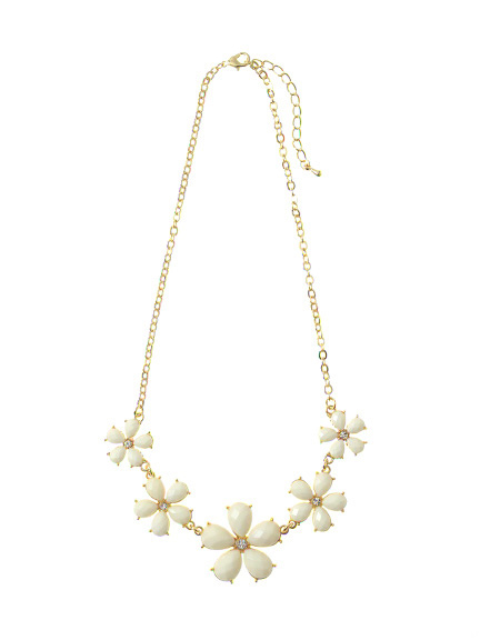 フラワーネックレス