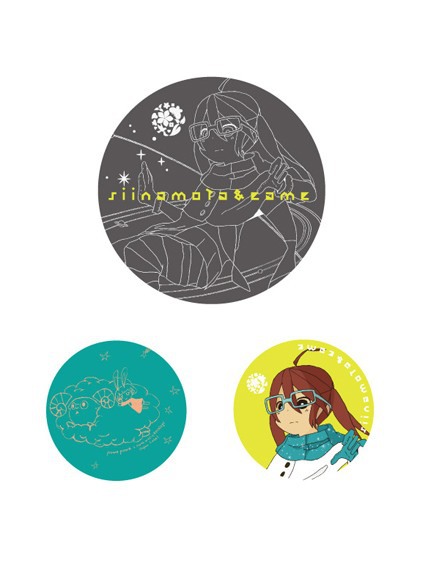 椎名もた×earth ぽわぽわバッヂシリーズ