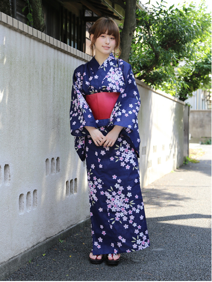 earth music&ecology 【WEB限定アイテム】小さくら浴衣