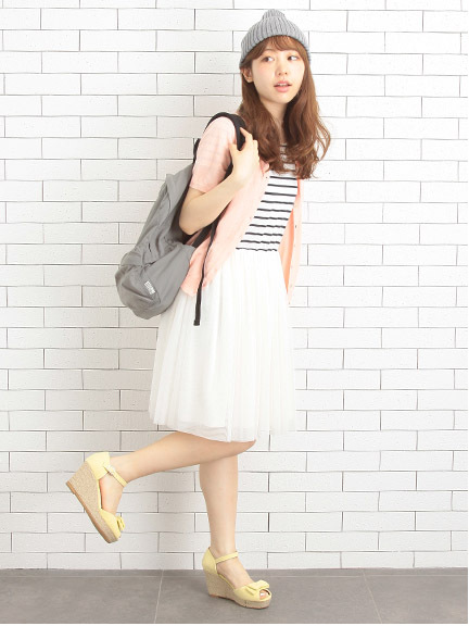 earth music&ecology Tシャツドッキングワンピース