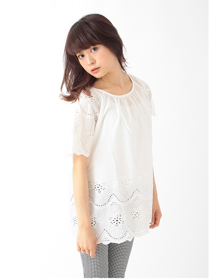 【Special Price】レースタックチュニック