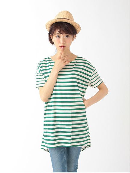 【Special Price】カットボーダーチュニック