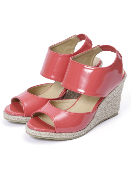 E hyphen world gallery シンプルウェッジサンダル