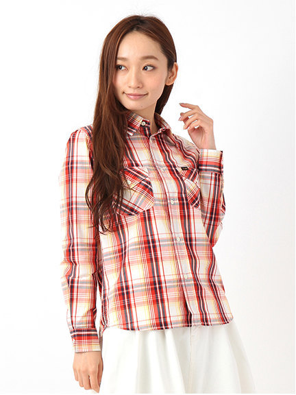Lee×Ehwgチェックワークシャツ