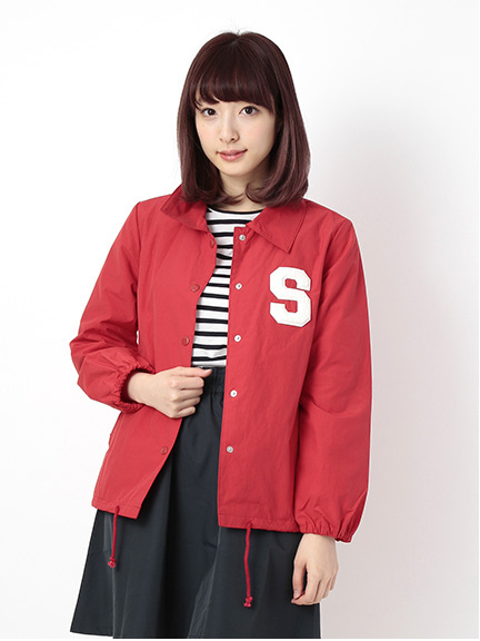 Sワッペンコーチジャケット
