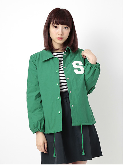 Sワッペンコーチジャケット
