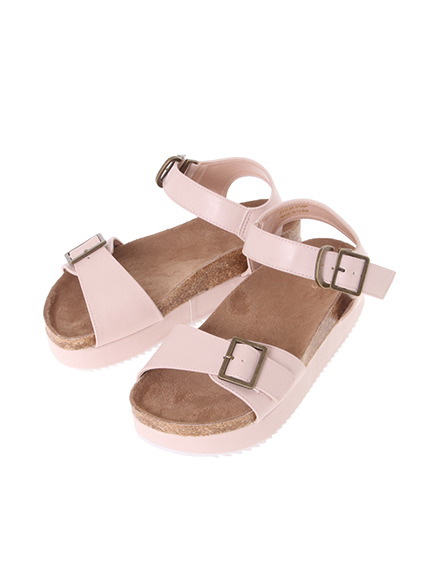 厚底ベルトサンダル