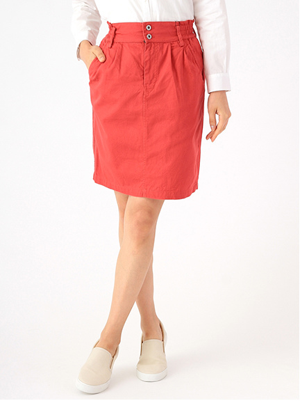 ・コットンツイルタイトスカート