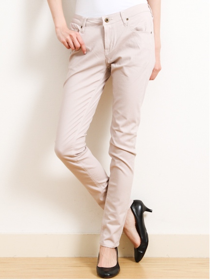 E hyphen カラースキニーパンツ