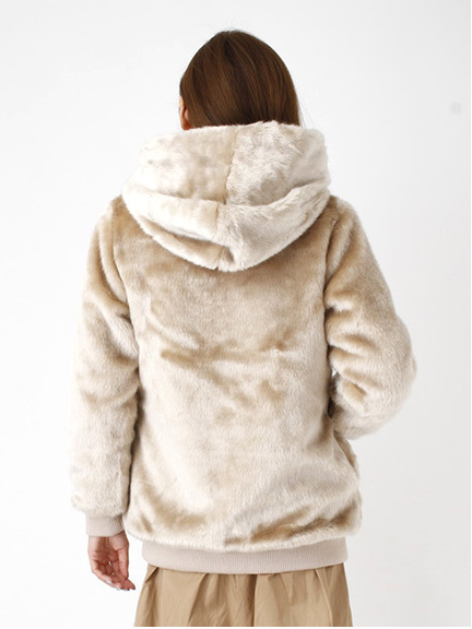 E hyphen モコジップパーカーブルゾン