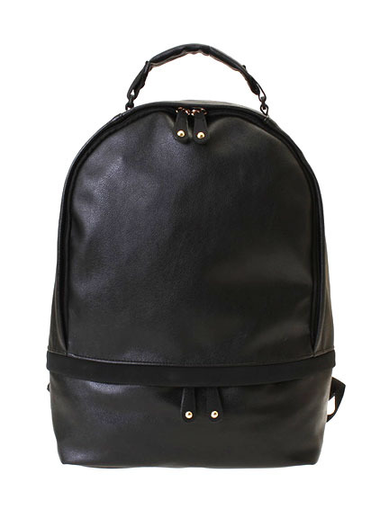 シンセティックレザーリュック