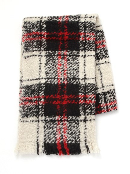 タータンチェックストール