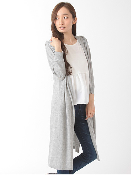【Special Price】・フードロングカーディガン