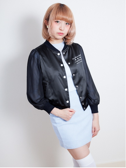 Chiffon Puff Blouson アースミュージック&エコロジー