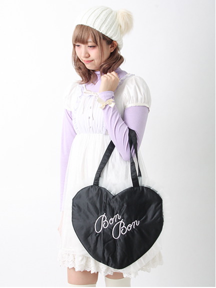 Heart Satin Bag