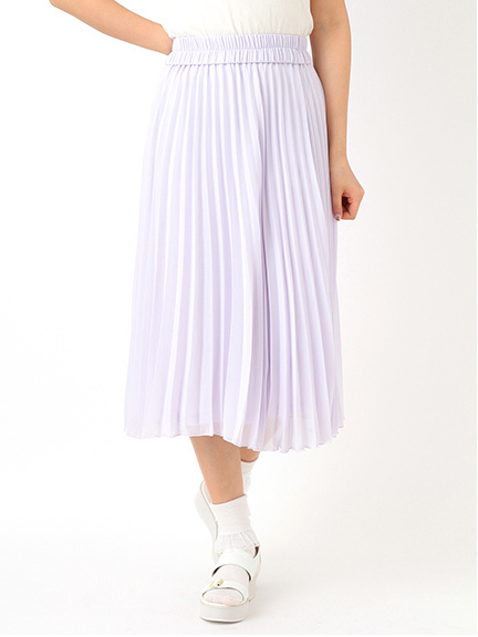 Pleated Long Skirt