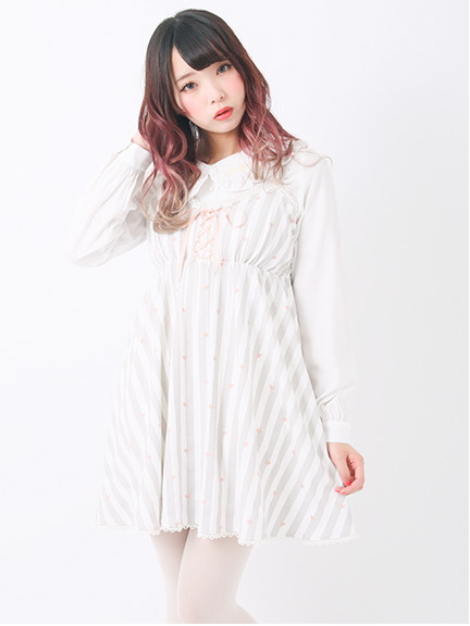 Heart Stripe One Piece(mam)