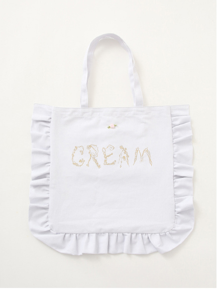 BonBon CREAM Frill Tote by Yui