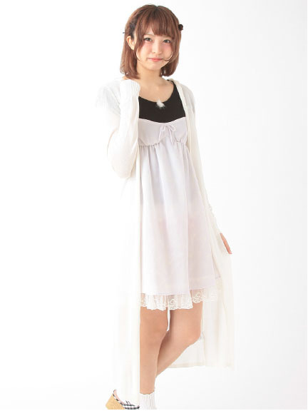 Hooded Long Cardigan