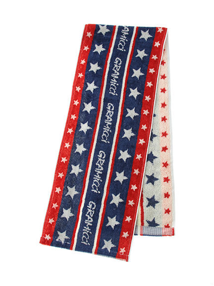 【Gramicci】15S501ジャカードマフラータオル