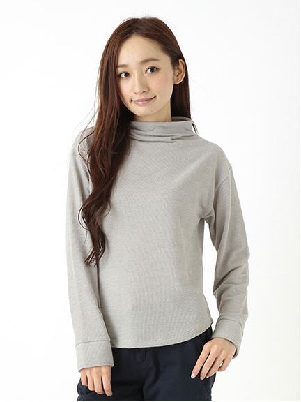 【Special Price】・TCローハイネック 長袖プルオーバー