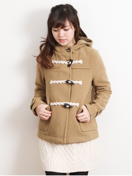 14Wボンディングダッフルコート