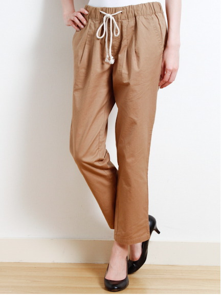 綿プリペラ イージーパンツ