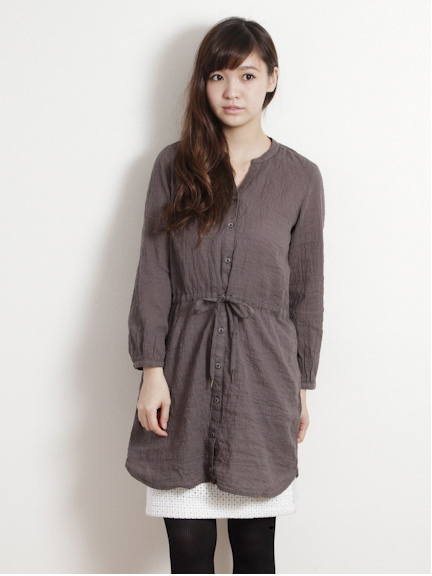 ドビー レース付きチュニック