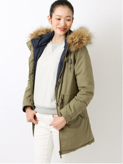 N/C リバーシブルモッズコート