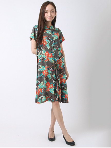 PEANUTS アロハシャツワンピース