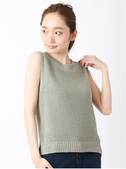 アゼアミ ニットベスト