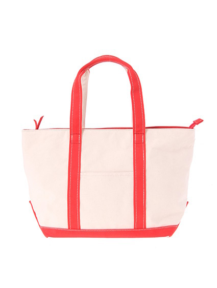 キャンバスバイカラートート大