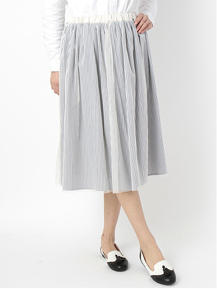 Nチュールストライプスカート