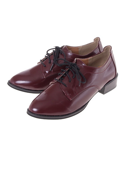 【mare mare】レースアップカラーシューズ